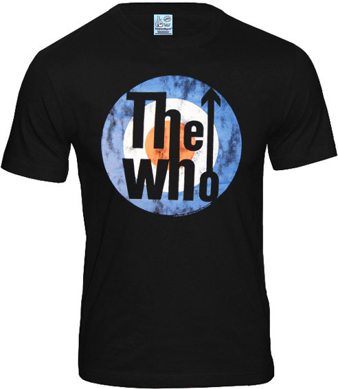 The Who Target Band Logoshirt für Herren