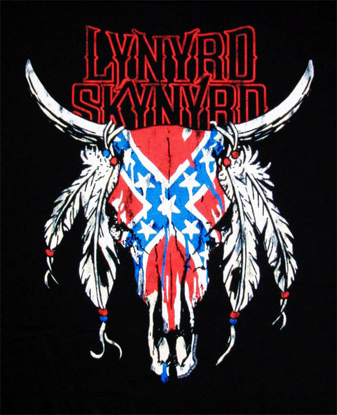 Lynyrd Skynyrd Damen T-Shirt schwarz Logoshirt