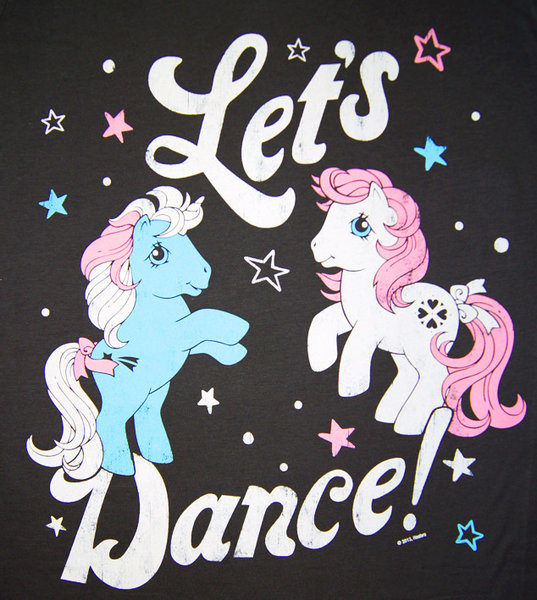 My little Pony Let´s Dance Damen T-Shirt Logoshirt Grey