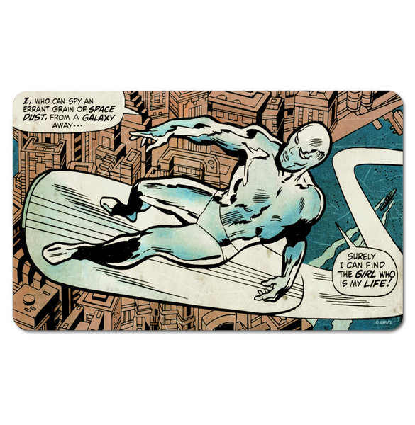 original Marvel Comics Frühstücksbrettchen Silversurfer