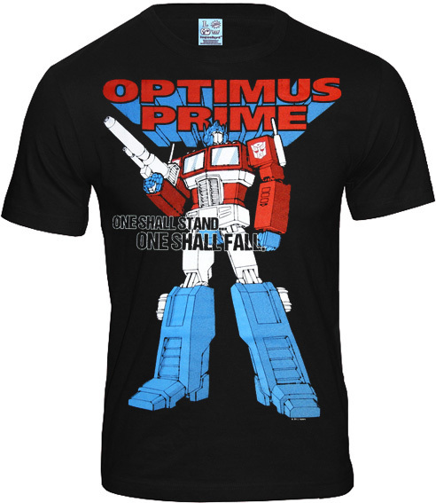Transformers Optimus Prime One Shall Fall Herren T-Shirt