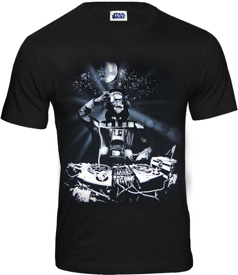 Star Wars DJ Darth Vader Herren T-Shirt