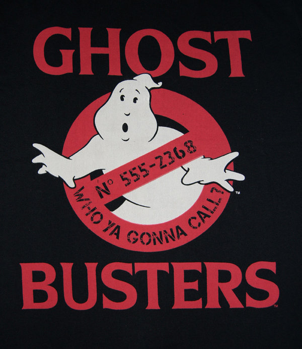 Original The Ghostbuster LOGO Herren T-Shirt schwarz