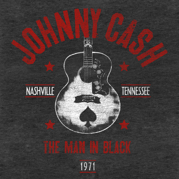 original Johnny Cash Herren T-Shirt NASHVILLE MIB