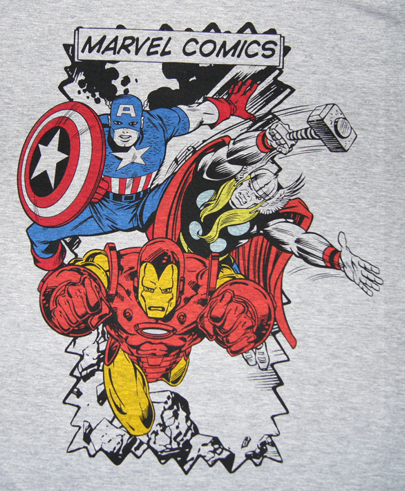 original Marvel Comics ALLSTARS 2 Herren T-Shirt