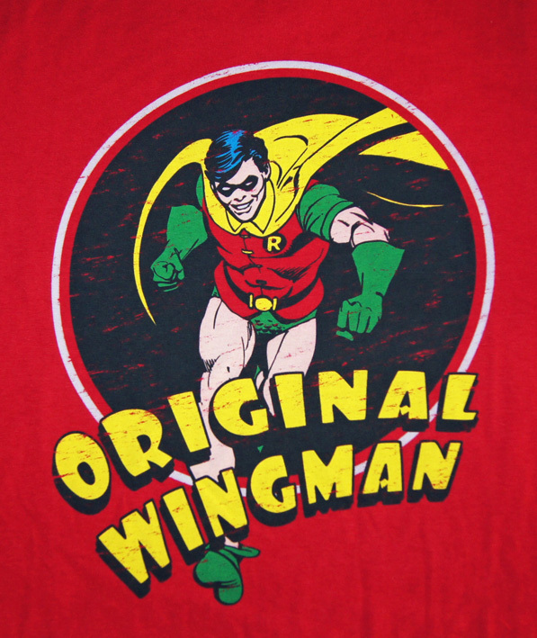 Batman Classics ROBIN Original Wingman Herren T-Shirt