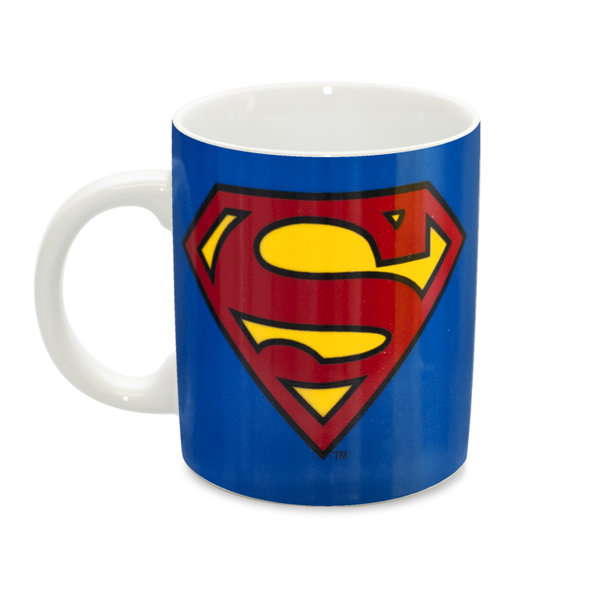 Marvel Comics Superman LOGO LS Tasse Kaffeebecher