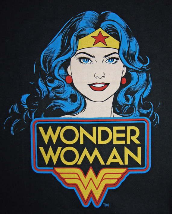 DC Comics Wonder Woman FACE Girl Shirt CODI