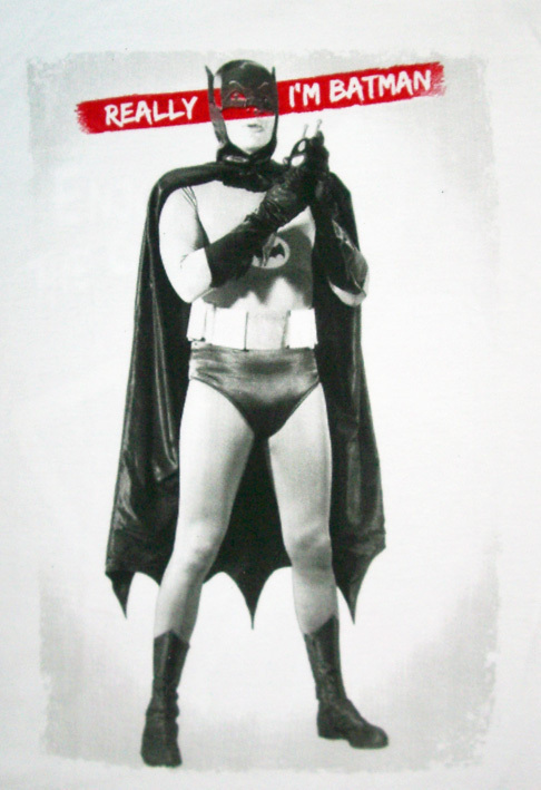 DC Comics Classic Batman Herren T-Shirt REALLY I'M BATMAN