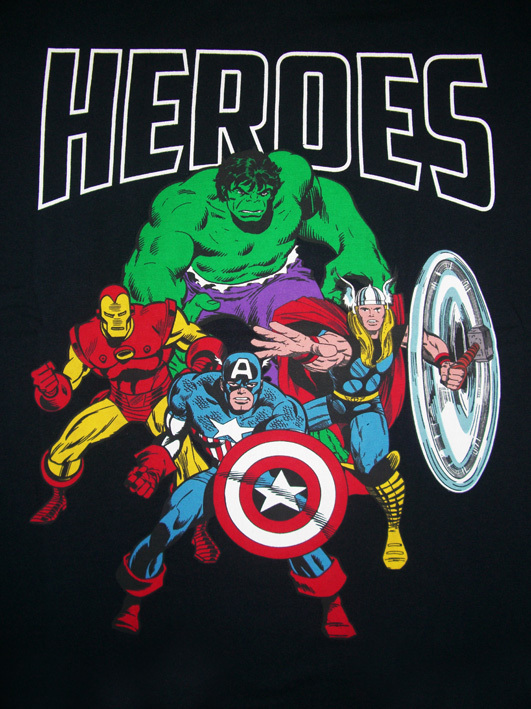 original Marvel Comics HEROES Herren T-Shirt