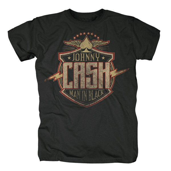 original JOHNNY CASH Männer T-Shirt BOLT