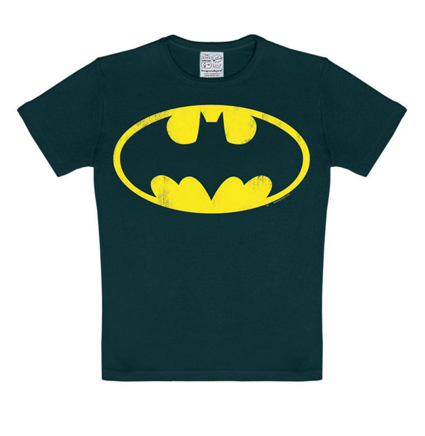 DC Comics BATMAN LOGO Jungen Kinder T-Shirt