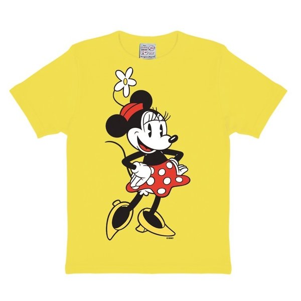 Disney MINNIE MOUSE Mädchen Kinder T-Shirt GELB
