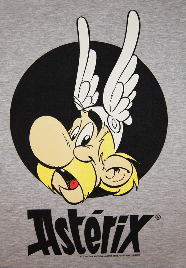original Retro Asterix Herren T-Shirt Portrait