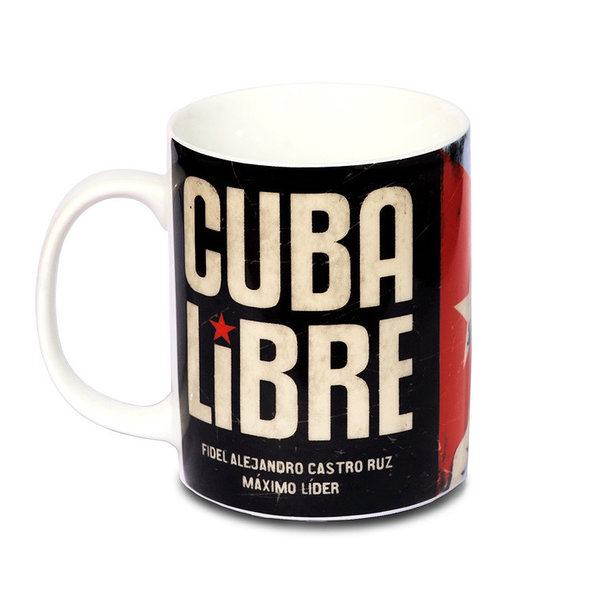 Fidel Castro Kaffeetasse Cuba Libre