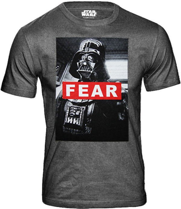 Star Wars Darth Vader Herren T-Shirt Fear