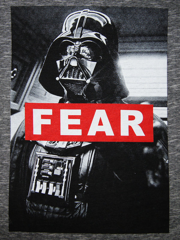 Star Wars Darth Vader Herren T-Shirt Fear