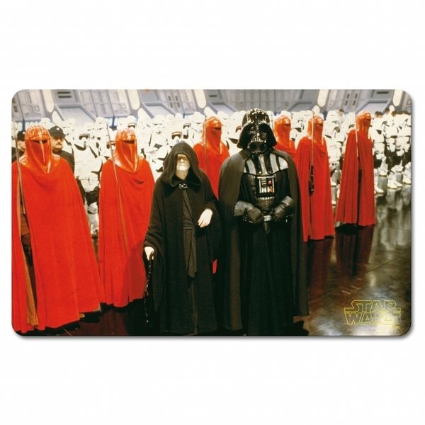 Star Wars Frühstücksbrett Vader Palpatine Red Guards