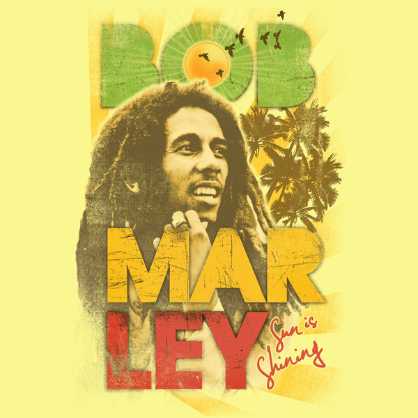 Bob Marley Frauen T-Shirt Sun Is Shining