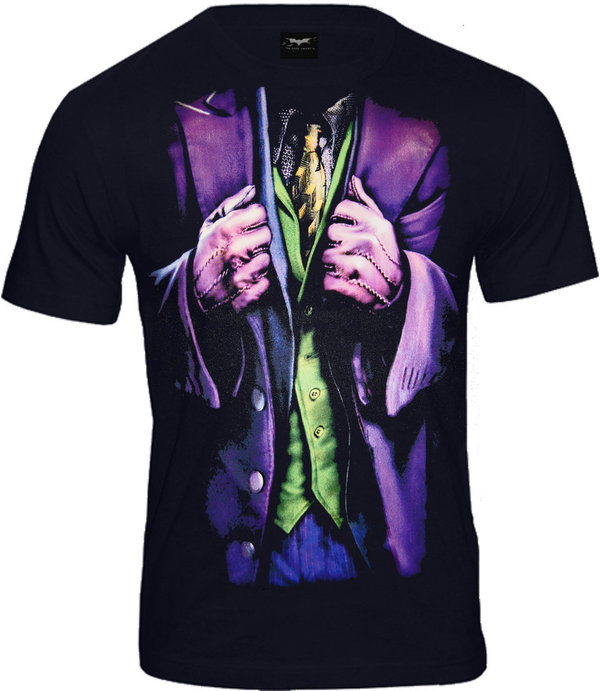 Batman The Dark Knight Herren T-Shirt Joker Suit
