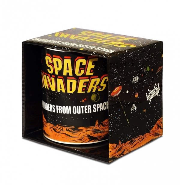 Retro Space Invaders Tasse Kaffeetasse