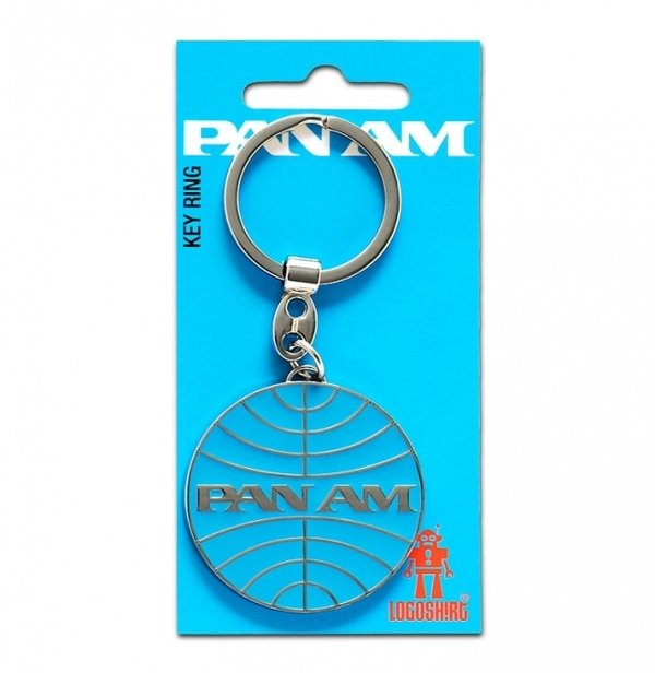 Retro Pan Am Schlüsselanhänger Key Ring