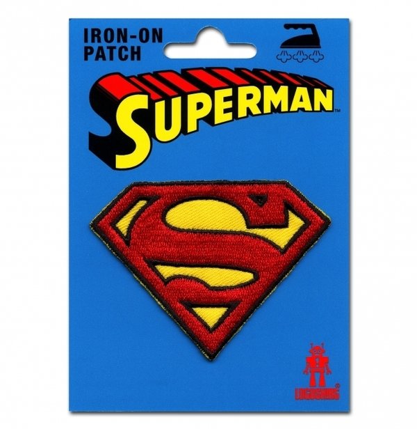 DC Comics Superman Logo Aufnäher Patch