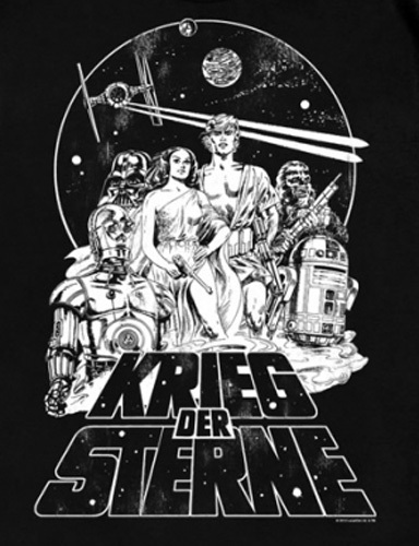 Logoshirt Star Wars Herren Shirt Krieg der Sterne Classic