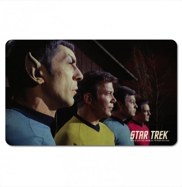 Star Trek Frühstücksbrett Spock, Kirk, McCoy and Scotty