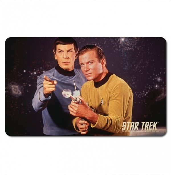 Star Trek Frühstücksbrett Mr. Spock and Captain Kirk