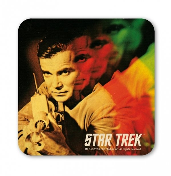 Star Trek Captain Kirk Laserwaffe Untersetzer Coaster