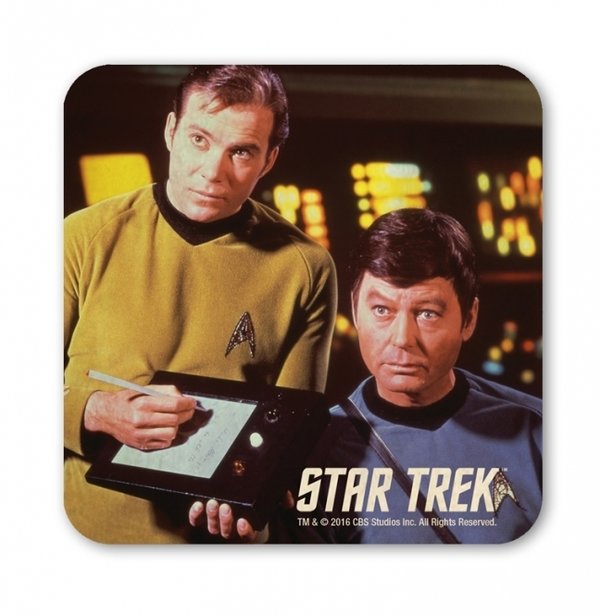 Star Trek Captain Kirk & Doctor McCoy Untersetzer Coaster