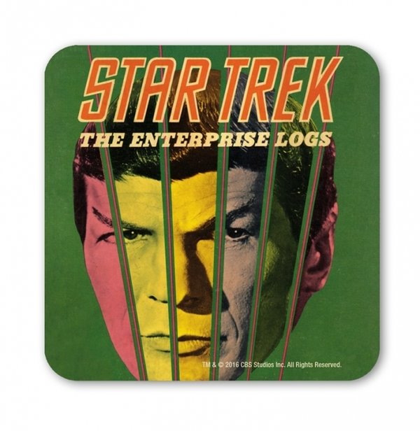 Star Trek Mr Spock The Enterprise Logs Untersetzer