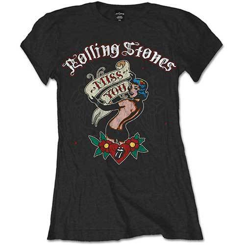 Rolling Stones Frauen Girl T-Shirt Miss You