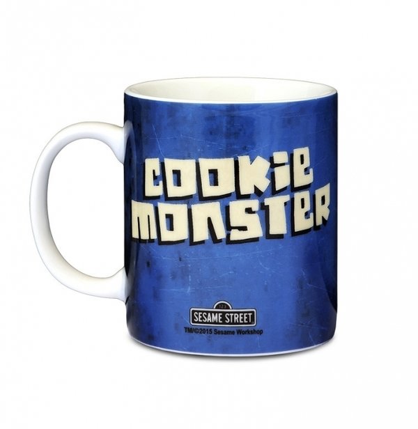 Cookie Monster Tasse Becher Sesamstrasse Krümelmonster