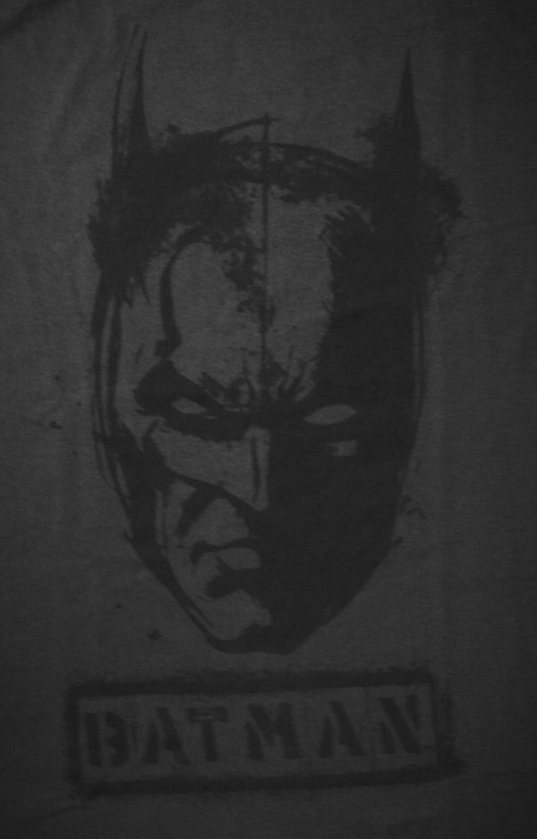 DC Comics Herren T-Shirt Batman Tag Face