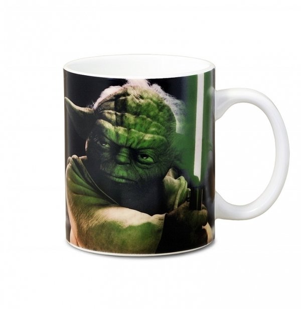 Star Wars Tasse Kaffeetasse Master of the Jedi Yoda