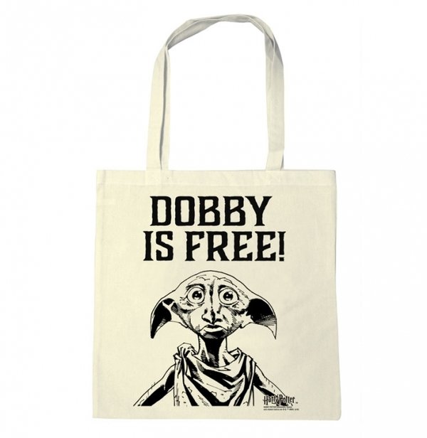 Harry Potter Stoffbeutel Baumwollbeutel Dobby Is Free