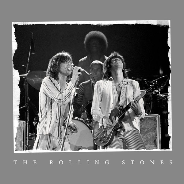 Rolling Stones Herren T-Shirt Mick & Keith Live grau