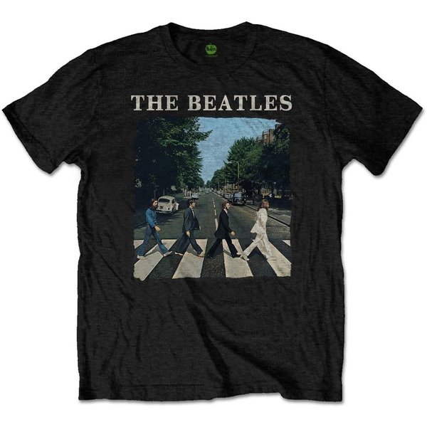 The Beatles Herren T-Shirt Abbey Road & Logo