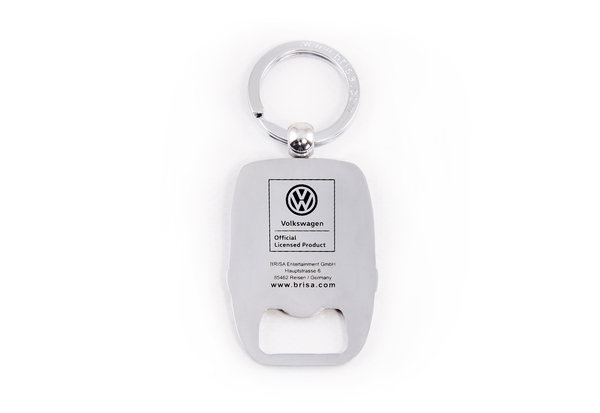 VW Bus T3 Bulli Front Flaschenöffner Schlüsselanhänger Weiß