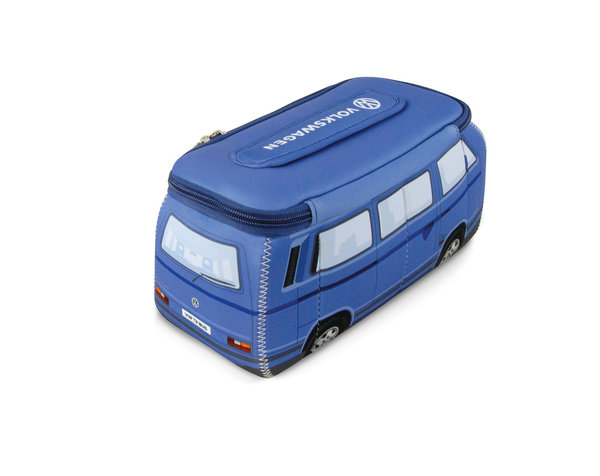 VW T3 Bulli Tasche Kulturbeutel Neopren blau