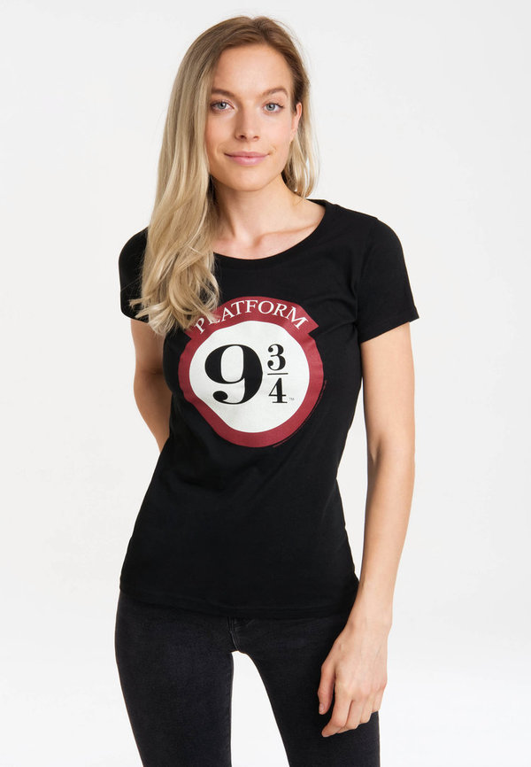 Harry Potter Frauen Girl T-Shirt Gleis 9 3/4 Logo