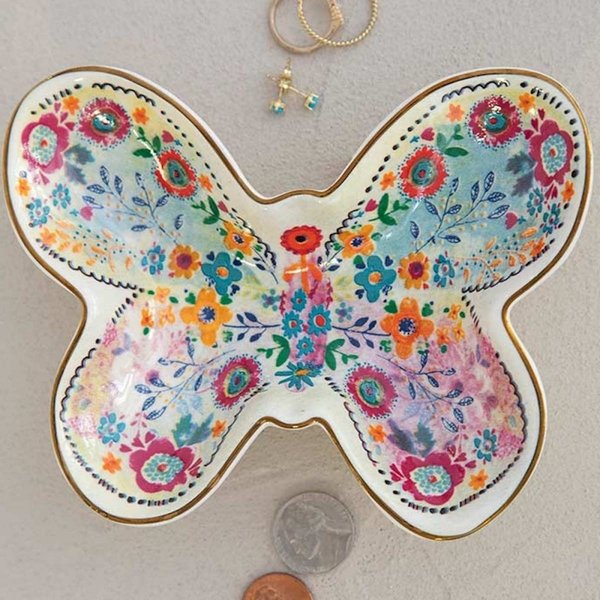 Natural Life Keramikschälchen Triket Bowl Butterfly