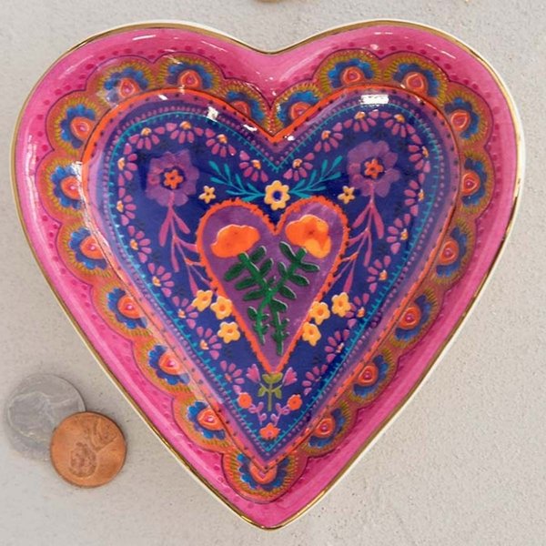 Natural Life Keramikschälchen Triket Bowl Heart