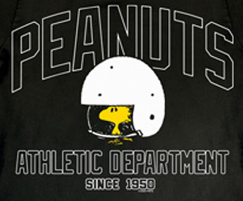 The Peanuts Frauen T-Shirt Woodstock Helm