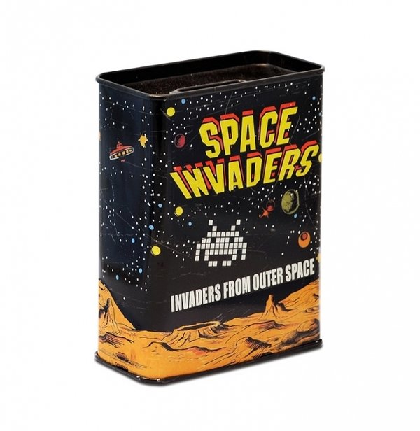 Space Invaders Spardose Sparbüchse