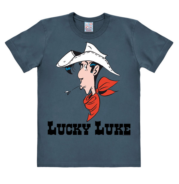 Lucky Luke Herren T-Shirt Portrait