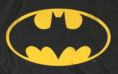 Batman Logo Glow in the Dark Herren T-Shirt