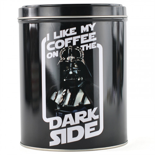 Darth Vader Blechdose Kaffeedose Star Wars  "I Like My Coffee On The Dark Side"